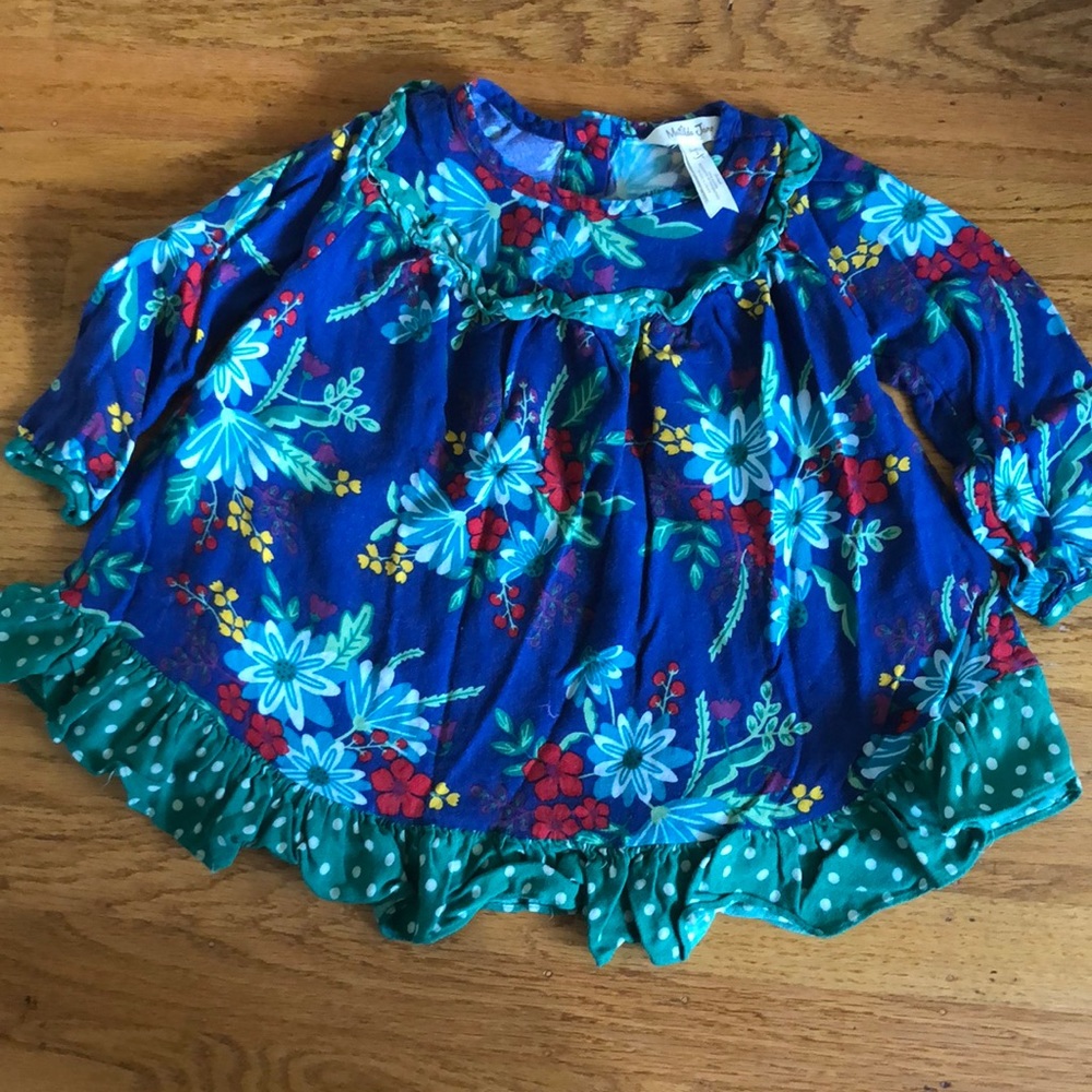 Matilda Jane top, Christmas style